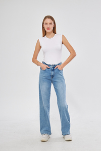 Sans manches col rond corps Viscose Relax et élégant corps femme corps sous-vêtements - Product Image 4