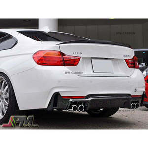 ตัวกระจายแสงด้านหลังคาร์บอนไฟเบอร์สำหรับ2014-2020 BMW F33 F32 F36 M-Sport - Product Image 2