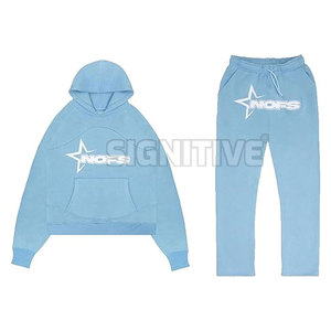 Chándal Deportivo Personalizado para Hombre, Diseño con Estampado de Bajo Relieve, Corte Regular, Talla XXL, Estilo Vintage, Transpirable, Talla Grande, Invierno - Product Image 2