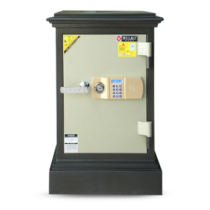 Coffres-forts de qualité supérieure fabriqués au Viet Nam-Coffres de sol ignifuges WELKO BLD750 E Or Noir - Product Image 1