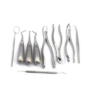 Pinzas de ortodoncia de acero inoxidable, Juego de alicates de ortodoncia de alta precisión para profesionales dentales, examen dental - Product Image 1
