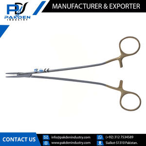 Soporte de aguja de Sarot quirúrgico de acero inoxidable ligero más vendido reutilizable con fuente de alimentación Manual de logotipo personalizado - Product Image 5