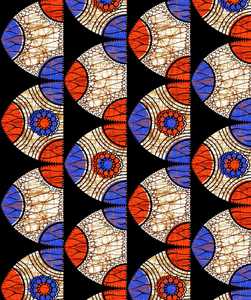 Tissu d'impression wax 100% coton sur mesure, motifs 150 g/m², technique de tissage pour vêtements de sport pour garçons et filles sur le marché de l'exportation - Product Image 5