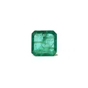 Piedra Suelta de Esmeralda Verde Natural de 3 Quilates, Corte Facetado, 8mm, Certificado IGI, Creada en Laboratorio - Product Image 1
