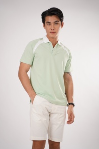Ropa informal Polo de Golf para hombre Uniformes de piqué de poliéster de secado rápido Camisas Polo Ropa de diseñador de alta calidad Hombres Fábrica de Vietnam - Product Image 6