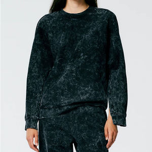 เสื้อสเวตเตอร์สำหรับผู้หญิงไซส์พิเศษระบายอากาศได้ดีแห้งเร็วปรับแต่งโลโก้ด้านหน้าได้สินค้ามาใหม่ขายดี - Product Image 1