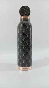 Botella de agua potable de cobre puro de alta calidad, recipiente de plástico para beneficios para la salud - Product Image 6