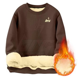 Nouveau Style Hiver Chaud Coton Mélangé Hommes Sweatshirts Séchage Rapide Confortable Hommes Sweatshirts - Product Image 2