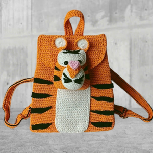 กระเป๋าถักโครเชต์สำหรับผู้หญิงกระเป๋าผ้าถักสะพายไหล่กระเป๋าถักโครเชต์น่ารักสำหรับเด็กผู้หญิงผลิตในเวียดนาม - Product Image 2