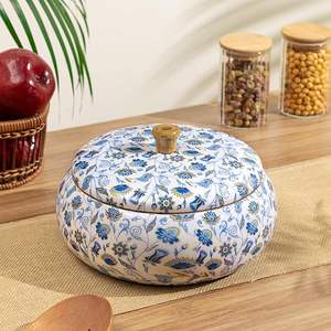 กล่องชาปาตีไม้รักษ์โลกสำหรับเก็บโรตีร้อนในสไตล์เรียบง่ายราคาประหยัด กล่องชาปาตีไม้พร้อมหูหิ้วสำหรับเสิร์ฟง่าย - Product Image 5