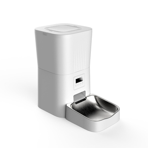 OEM宠物喂食器热销电池操作自动App遥控塑料宠物食品喂食器 - Product Image 1