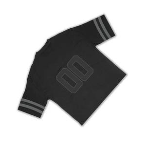 Camiseta de fútbol de algodón personalizada 100% camiseta de tela de malla de fútbol de alta calidad superior para la venta en línea - Product Image 6