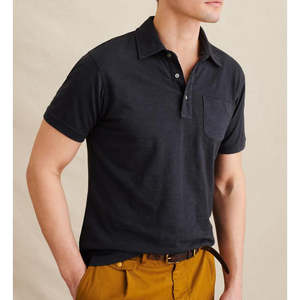 T-shirt en polyester coupe sèche 100%, polo de golf personnalisé, polo vierge par sublimation, t-shirt en coton - Product Image 6