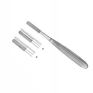 Instruments chirurgicaux rhinologiques manuels en acier inoxydable de qualité supérieure, Rasp nasal Maltz 17 cm avec logo personnalisé - Product Image 3