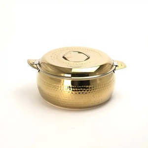 Top Seller Metal Food Warmer & Hotpot Casserole Stainless Steel With Silver and Golden Finished Casseroles for Kitchenware Use - Product Image 6