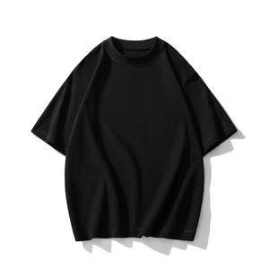 Ensemble T-shirt et short surdimensionnés pour homme, personnalisable avec logo, 100 % coton, écologique, respirant, style vintage décontracté - Product Image 6