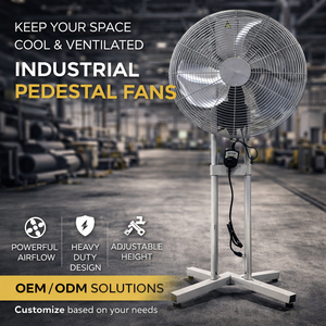 Ventilador Industrial de Flujo Axial Eléctrico de Alta Velocidad OEM/ODM, Personalizable, Mecánico GAPIDF000 - Product Image 1