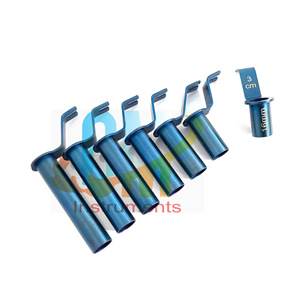 Retractores tubulares, juego de llaves y dilatadores Neupsy, 39 piezas para instrumentos de cirugía de columna, juego con revestimiento Azul | Instrumentos OLDMED - Product Image 5