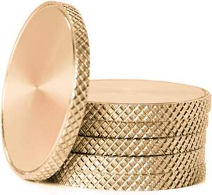 Étiquettes rondes en laiton de 30 mm, gravées, épaisses, de 3 mm, pour marquage de pièces, finies - Product Image 6