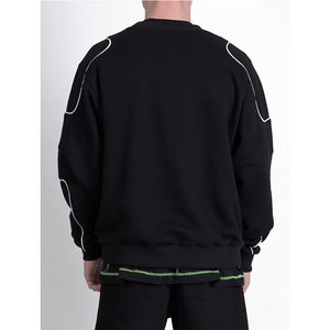 เสื้อสเวตเตอร์จัมเปอร์สตรีทแวร์2025พิมพ์ลายนูน - Product Image 4