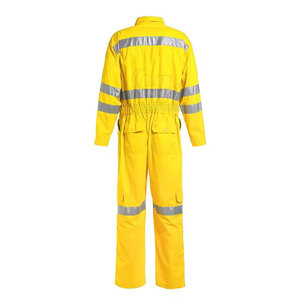 Overol de Seguridad Reflectante de Alta Visibilidad, Ropa de Trabajo de Poliéster con Certificación CE, Ligero, de Alta Calidad, con Detección de Agujas - Product Image 3