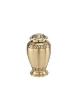 Mini urnes de crémation écologiques en aluminium pour cendres humaines avec couleur personnalisée Design Art Déco Durable Premium Case - Product Image 1