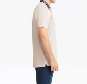 Camiseta de Golf Personalizada con Logotipo, Impresión Completa, Ecológica, Transpirable, de Secado Rápido, de Poliéster/Algodón, Ajuste Cómodo con Elasticidad para Hombre - Product Image 4