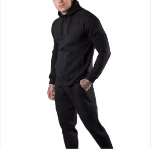 Ensemble survêtement à capuche et pantalon de survêtement à imprimé bouffant personnalisé ensemble sweat à capuche et pantalon de jogging unisexe surdimensionné pour hommes - Product Image 3