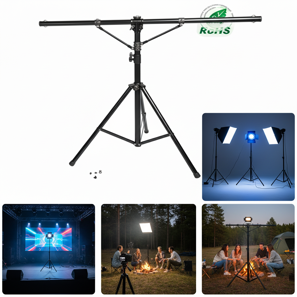 2026 Best Quality Basic Tripod Music Stand Light XL-551