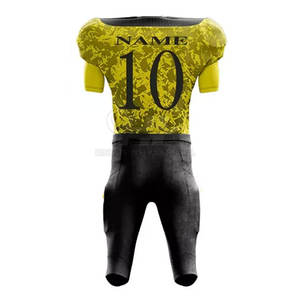 Uniforme de Fútbol Americano Personalizado de la Mejor Calidad, Poliéster Transpirable, Logotipo Personalizado, Venta en Línea - Product Image 3