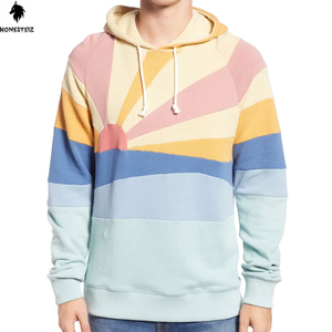 เสื้อมีฮู้ดแบบสวมหัวของผู้ชายผ้าเทอร์รี่ผ้าฝ้าย100% น้ำหนักเบาลายนูนทึบออกแบบได้ตามต้องการสำหรับฤดูหนาว - Product Image 2