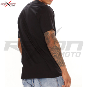 T-shirt à manches courtes en coton de haute qualité, personnalisé avec Logo, imprimé à chaud - Product Image 5