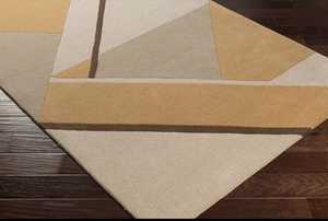 พรมปูพื้นขนสัตว์ทอมือคุณภาพระดับพรีเมี่ยมดีไซน์แอบสแตรกต์ทำมือดีไซน์ใหม่ปรับแต่งได้ด้วยมือ - Product Image 3