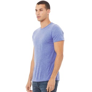 Bella Canvas Unisex Poly-Cotton T-shirt à manches courtes respirant - Product Image 2