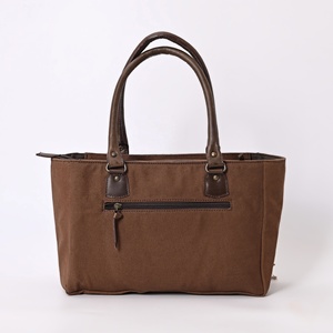 Latest Western Weekender Tote <b>Bag</b> for Women Cowhide <b>Canvas</b> Recycled Leather <b>Large</b> Capacity Travel Shoulder <b>Bag</b> Zip Closure - Product Image 3