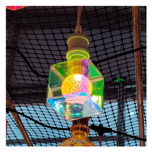 Lámpara decorativa de Vidrio colorido <span class=keywords><strong>3W</strong></span> E27 <span class=keywords><strong>E14</strong></span> para Hotel Bar Restaurante Bombilla de filamento decorativa de Navidad - Product Image 5