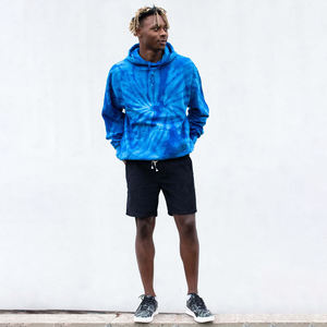 2024 personnalisé haute qualité cravate teinture surdimensionné unisexe hiver vêtements Club coton peigné polaire premium qualité à la mode à capuche - Product Image 5