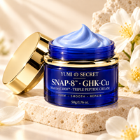 Crème OEM Matrixyl 3000 SNAP-8 GHK-Cu Anti-rides, Hydratant Visage au Collagène pour le Défouagement des Rides d'Expression et la Lutte contre le Vieillissement