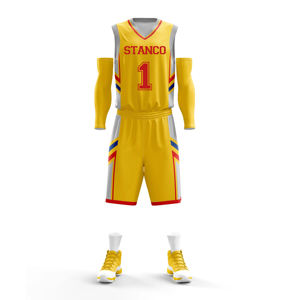 Ensemble de maillot de basket-ball 2 pièces léger pour homme, kit d'uniforme adulte sans manches respirant pour garçon - Product Image 6