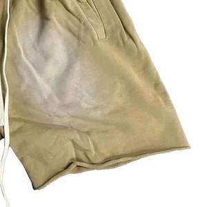 Short vintage délavé à l'acide personnalisé pour hommes Short de jogging en coton épais Streetwear XS 3XL Short à motif uni 2025 - Product Image 5