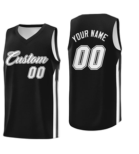 Ensemble de maillots de basket-ball réversibles personnalisés, uniforme de basket-ball sublimé de haute qualité - Product Image 4