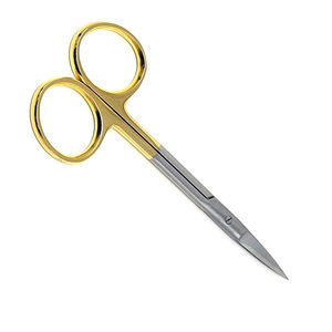 กรรไกรตัดไอริสแบบตรงทำจากสแตนเลสใช้ในโรงพยาบาลใช้ซ้ำได้การผ่าตัดทั่วไปแบบมืออาชีพ - Product Image 6