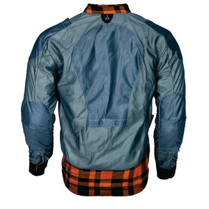 2025 personalizado de alta calidad para hombre de fibra de aramida forrado Camisa de franela a cuadros transpirable verano Rider Auto Racing Wear impreso - Product Image 4