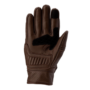 Brown Leather Touring Motorbike Gloves Summer Cruiser Motorcycle Auto Racing Wear Genuine Leather Gloves For Men - Product Image 3