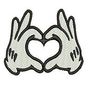 <b>Music</b>-themed embroidery patches with adhesive and merrow border for expressive clothing branding and <b>accessories</b> - Product Image 1