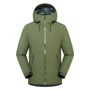 2025 New Arrival Canvas Softshell Winter Workwear <b>Jacket</b> Men Lightweight Hooded Multi Pocket - Product Image 2
