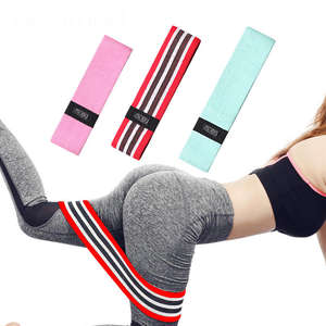 Ensemble de bandes de résistance aux hanches avec logo personnalisable style boucle fabriqué au Pakistan - Product Image 5