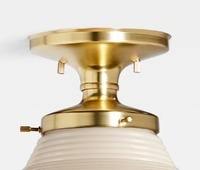 Everly Semi-Flush Mount <b>Ceiling</b> <b>Light</b> Elegant Transitional Fixture for Dining Room Bedroom Entryway <b>Hallway</b> or Living Room - Product Image 4