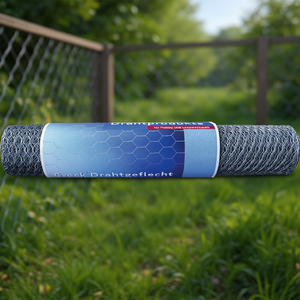 10 m Long X 1 m High Galvanized Hexagonal <b>Wire</b> Mesh 13 mm Size for Fencing <b>Trellis</b> & Gates - Product Image 3