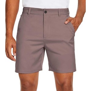 <b>Men's</b> Golf <b>Dress</b> <b>Shorts</b> Flat Front Hybrid 7 Inch Lightweight Quick Dry Chino Casual with Pockets <b>Short</b> - Product Image 6